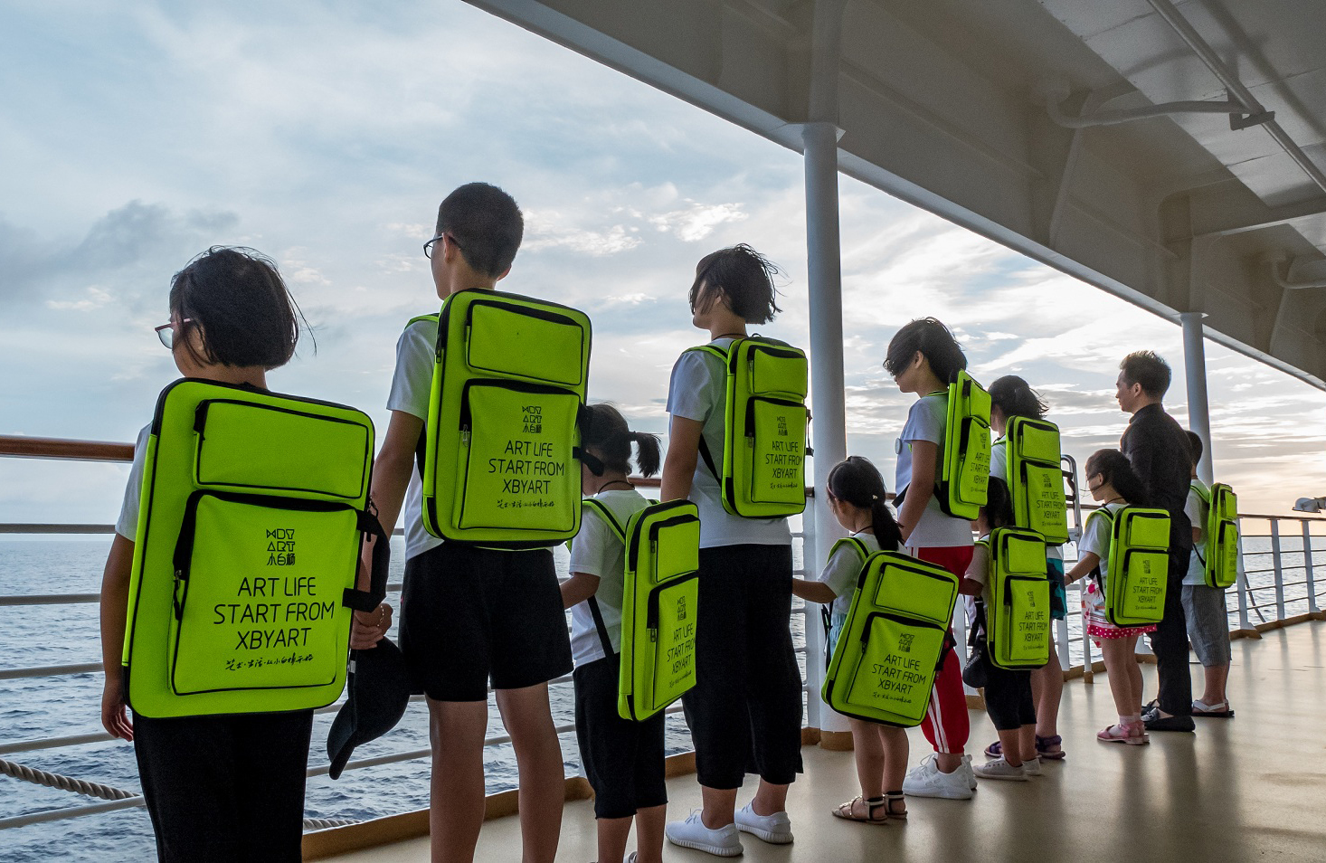 小白杨“海上毕加索”日本邮轮游学夏令营圆满结束！3天游学，别样精彩！